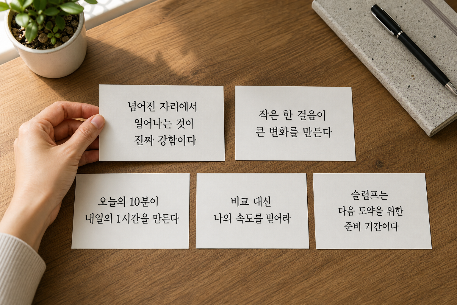 슬럼프 극복 명언으로 동기부여를 되찾는 일상 루틴